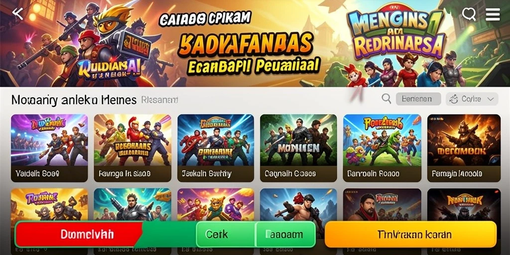 Tampilan antarmuka yang modern dan responsif.