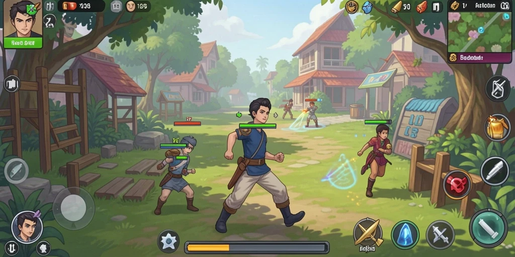 Screenshot memperlihatkan tampilan antarmuka utama BISABET yang menarik.