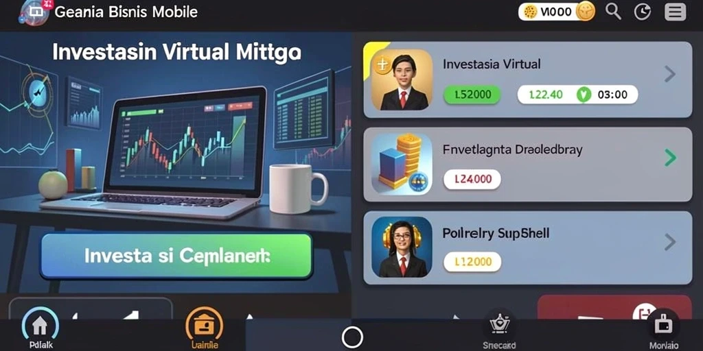 Tampilan awal yang menarik dan intuitif.