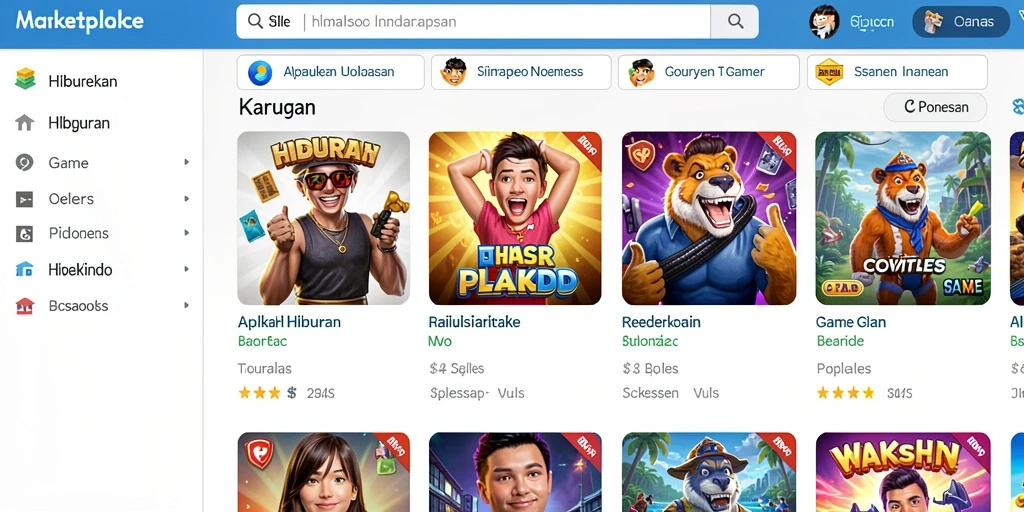Tampilan antarmuka JONITOGEL yang ramah pengguna.