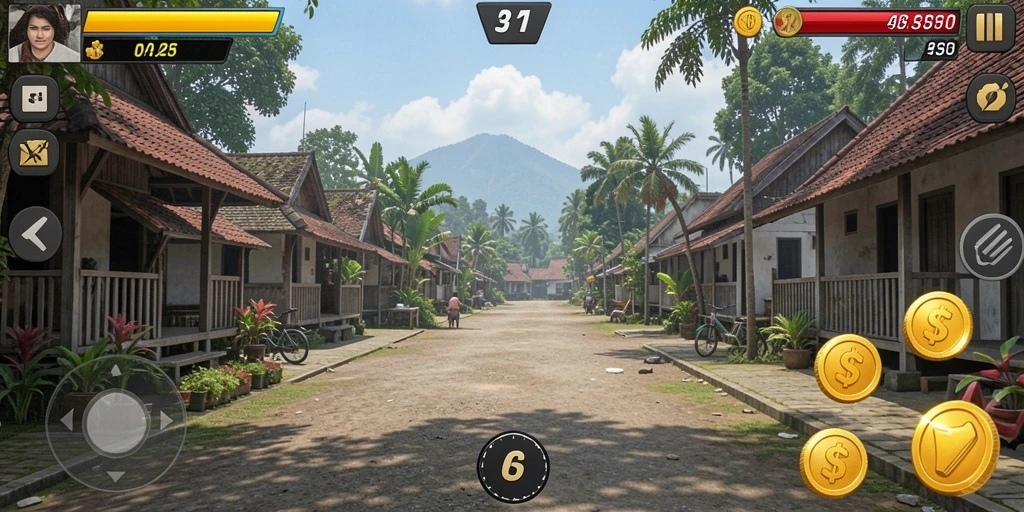 Tampilan antarmuka intuitif yang memudahkan navigasi.