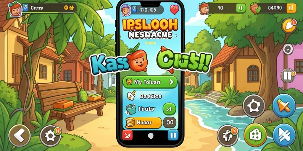 Screenshot aplikasi SJO777 menampilkan halaman utama permainan.