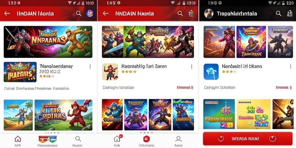 Tampilan karakter yang menarik dan unik.