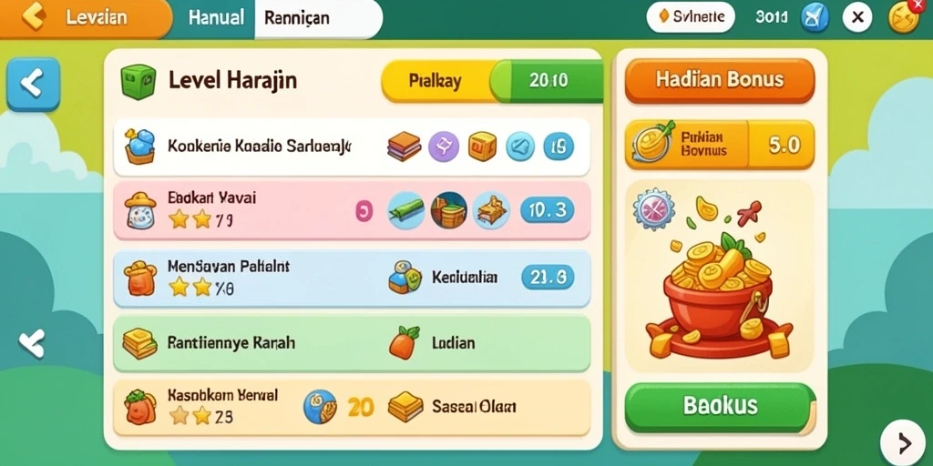 Tampilan antarmuka utama yang menarik dan mudah digunakan.